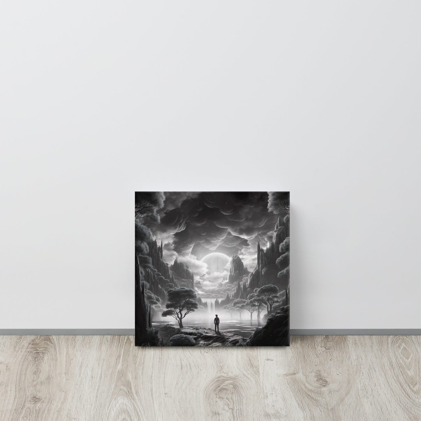 Solitude Among the Stars - Interactive Canvas Wall Art