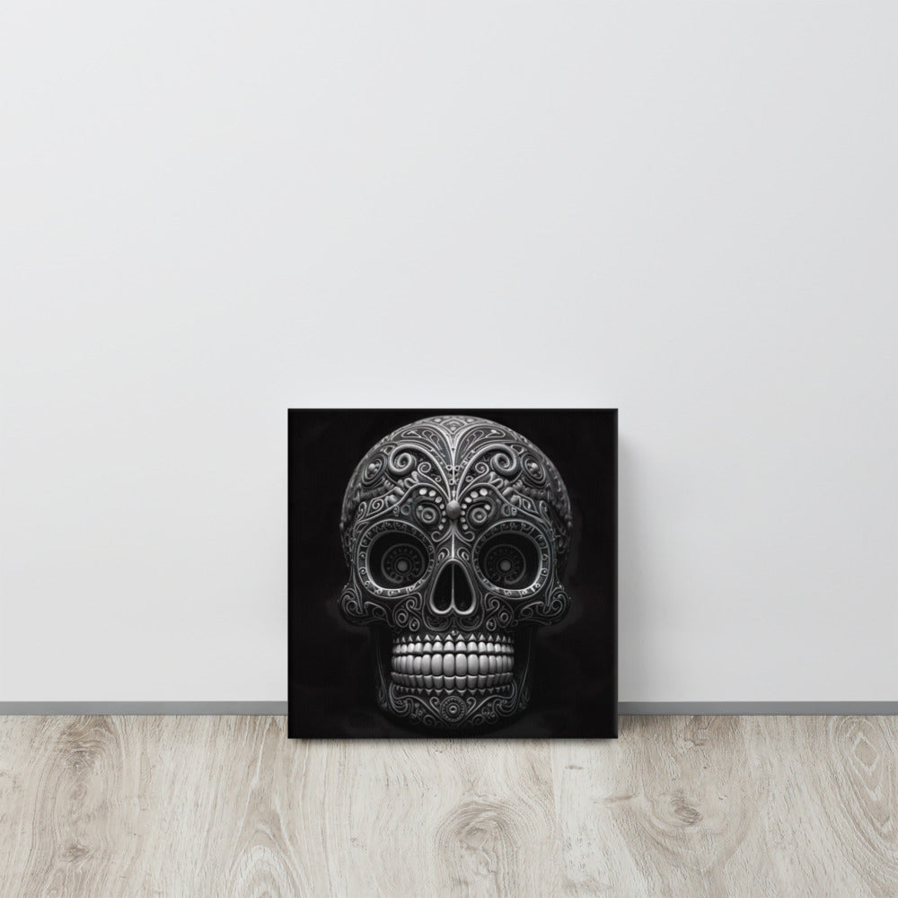 The Enchanted Calavera - Interactive Canvas Wall Art