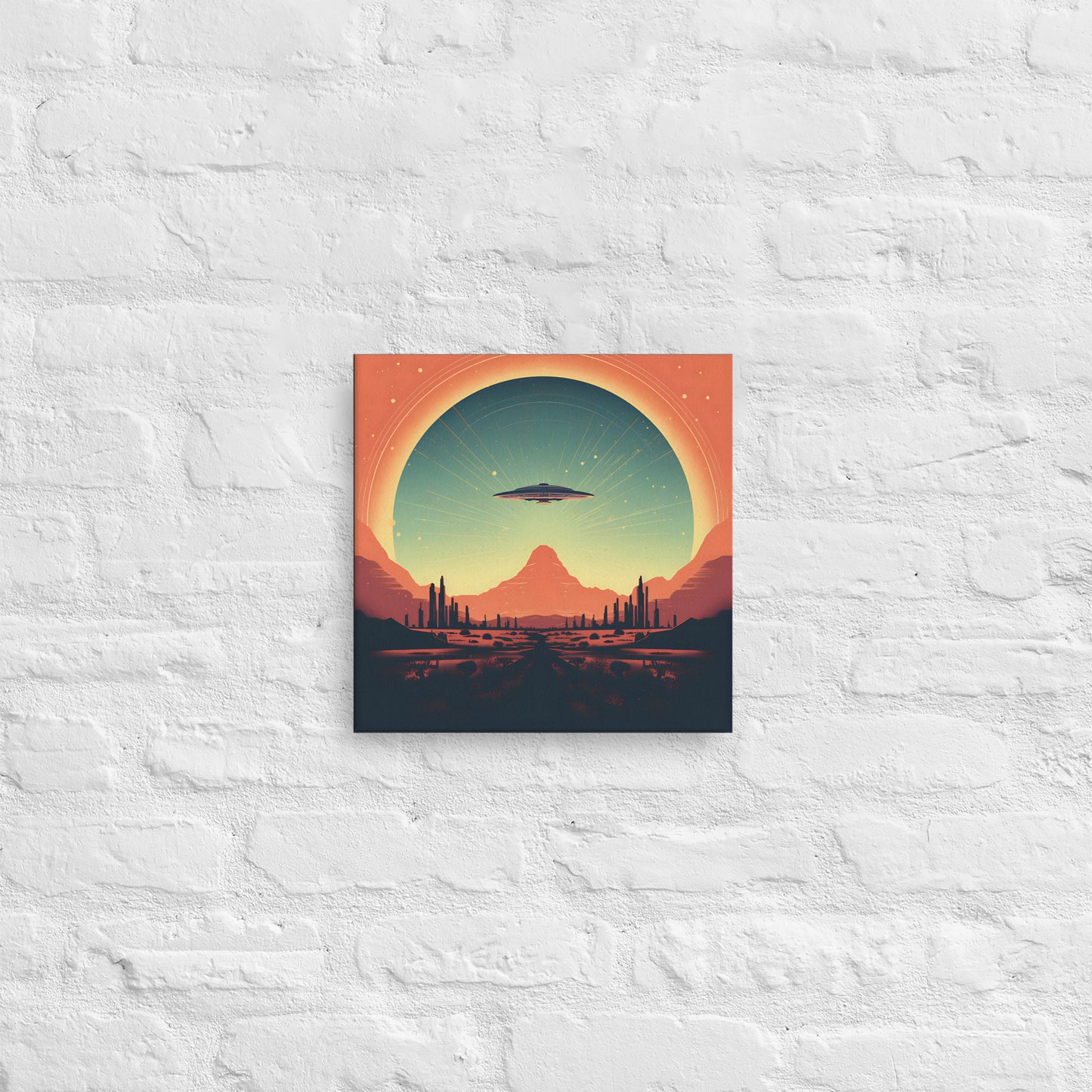 Desert Encounter - Interactive Canvas Wall Art