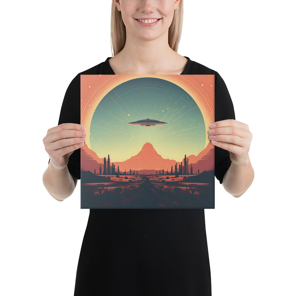 Desert Encounter - Interactive Canvas Wall Art