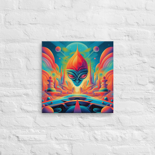 Galactic Visionaries - Interactive Canvas Wall Art