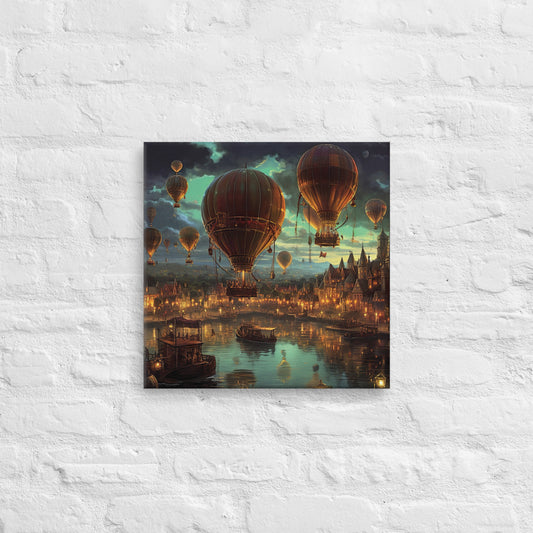 Silent Rivers Aloft - Interactive Canvas Wall Art