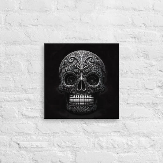 The Enchanted Calavera - Interactive Canvas Wall Art