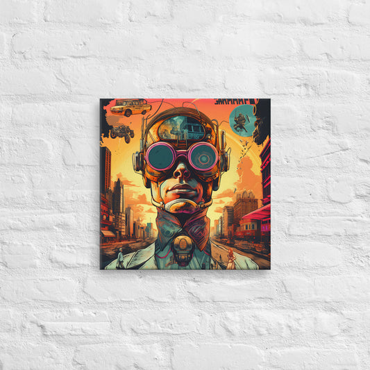 Clockwork Aviator - Interactive Canvas Wall Art