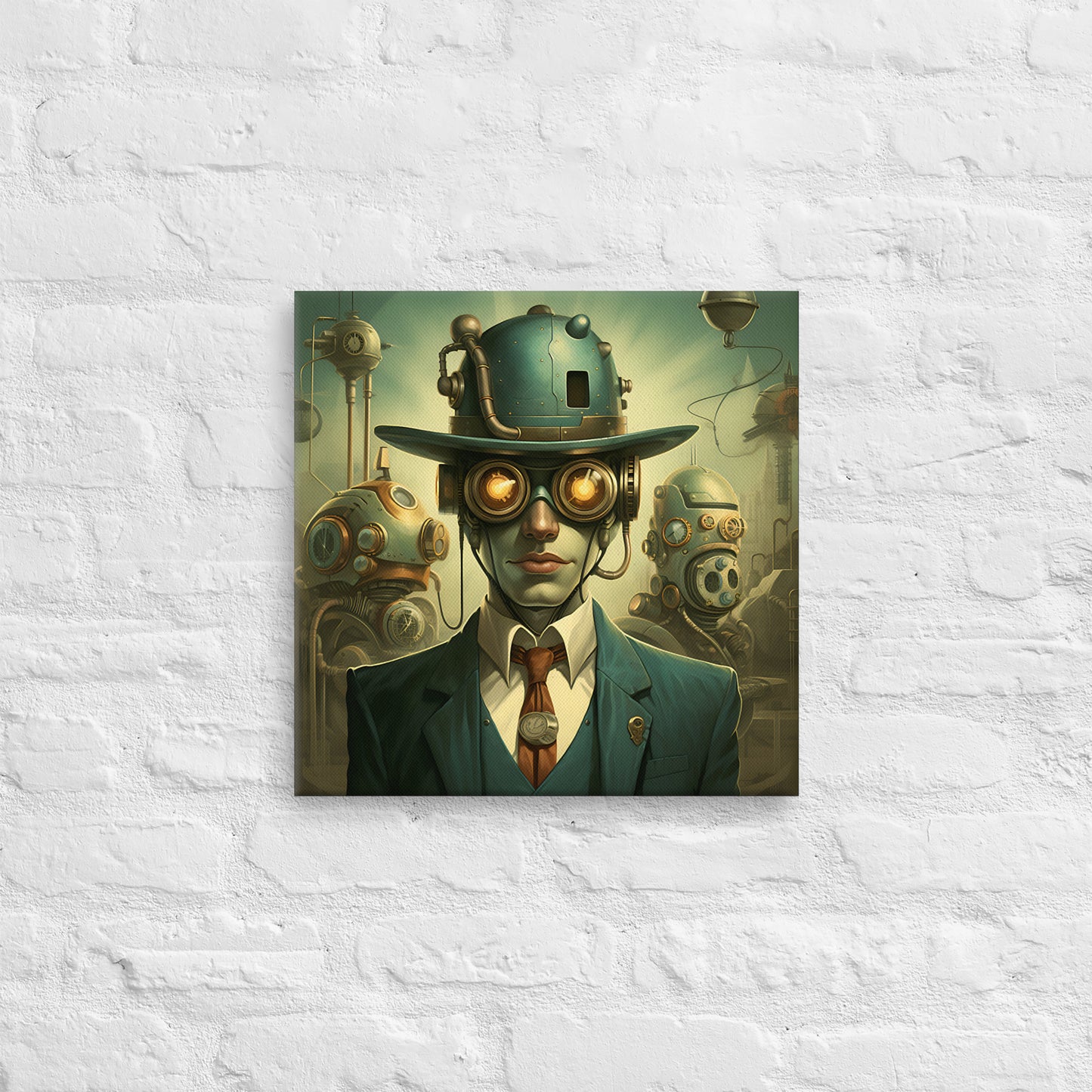 Mysterious Machinations - Interactive Canvas Wall Art