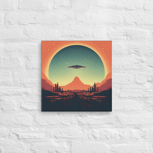 Desert Encounter - Interactive Canvas Wall Art