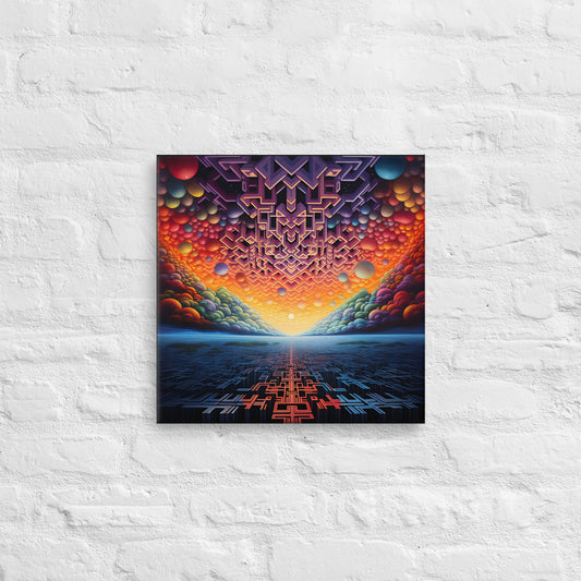 Echoes of Serenity - Interactive Canvas Wall Art