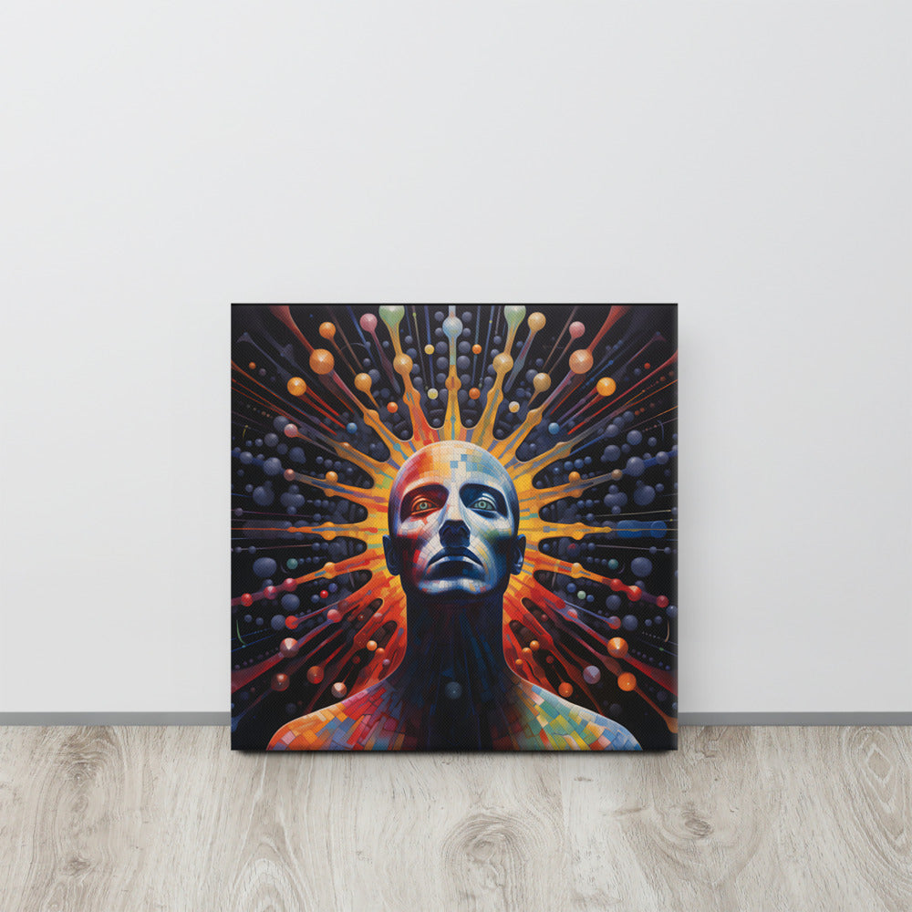 Beyond Vibrant Realms - Interactive Canvas Wall Art