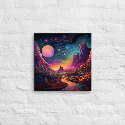 Realms Beyond Enlightenment - Interactive Canvas Wall Art