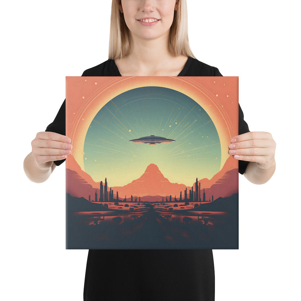 Desert Encounter - Interactive Canvas Wall Art