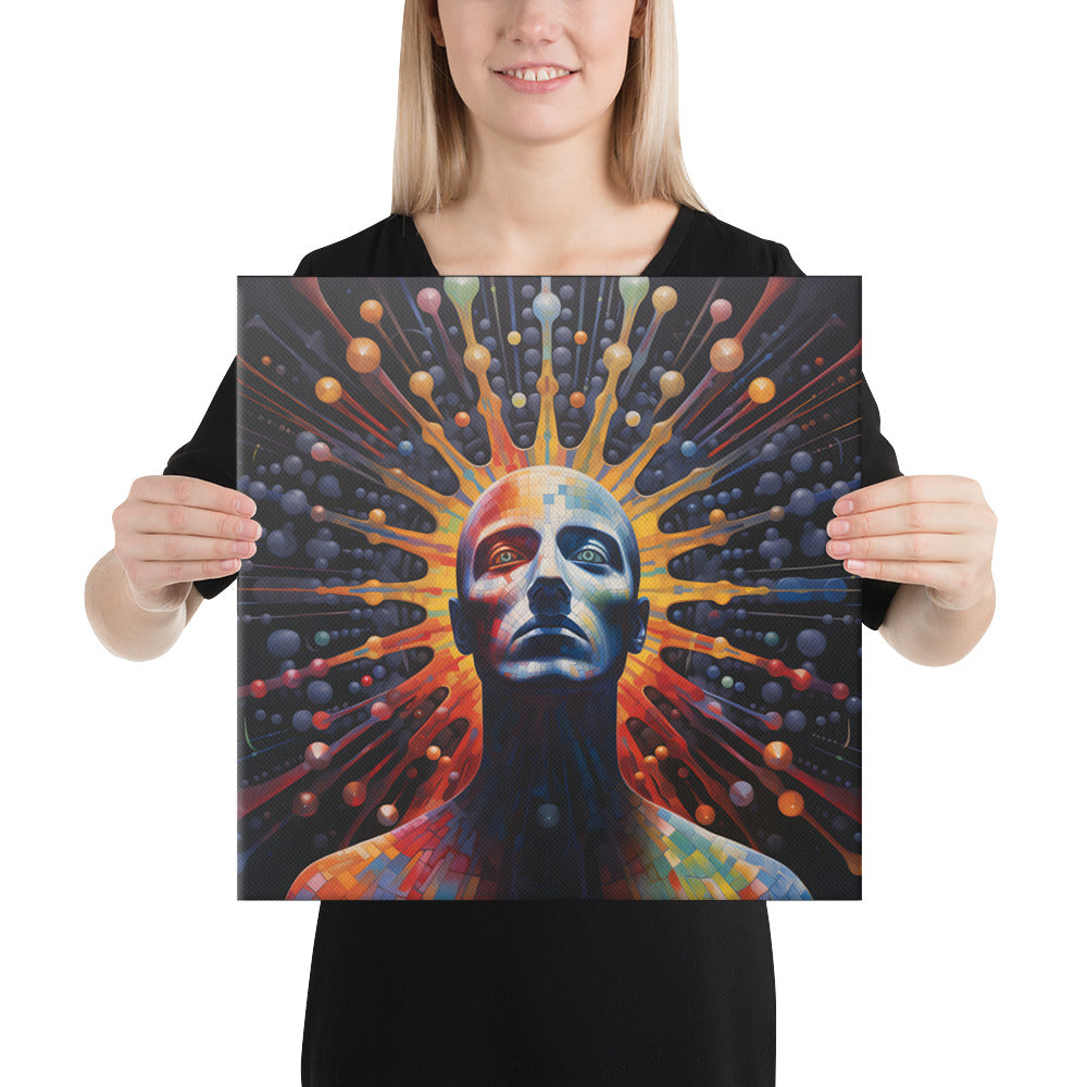 Beyond Vibrant Realms - Interactive Canvas Wall Art